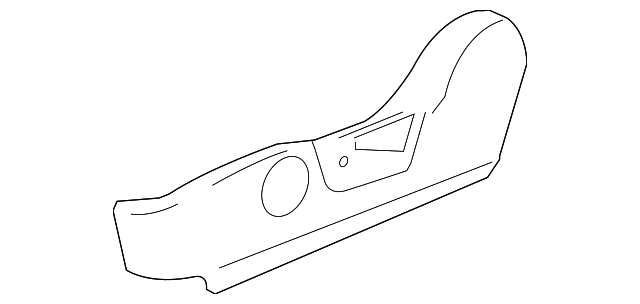 64115AG240JC Деталь OUTER COVER, LEFT