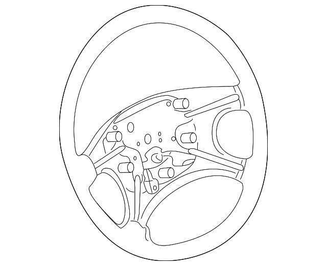 0K53M-32980CQ Деталь STEERING WHEEL