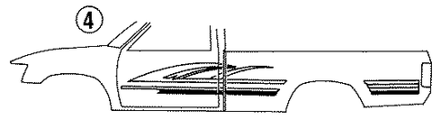 Pickup STRIPE TAPE 2