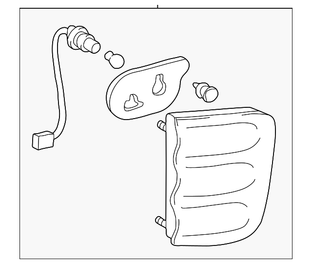 81580-0C010 Деталь TAIL LAMP ASSY, RIGHT