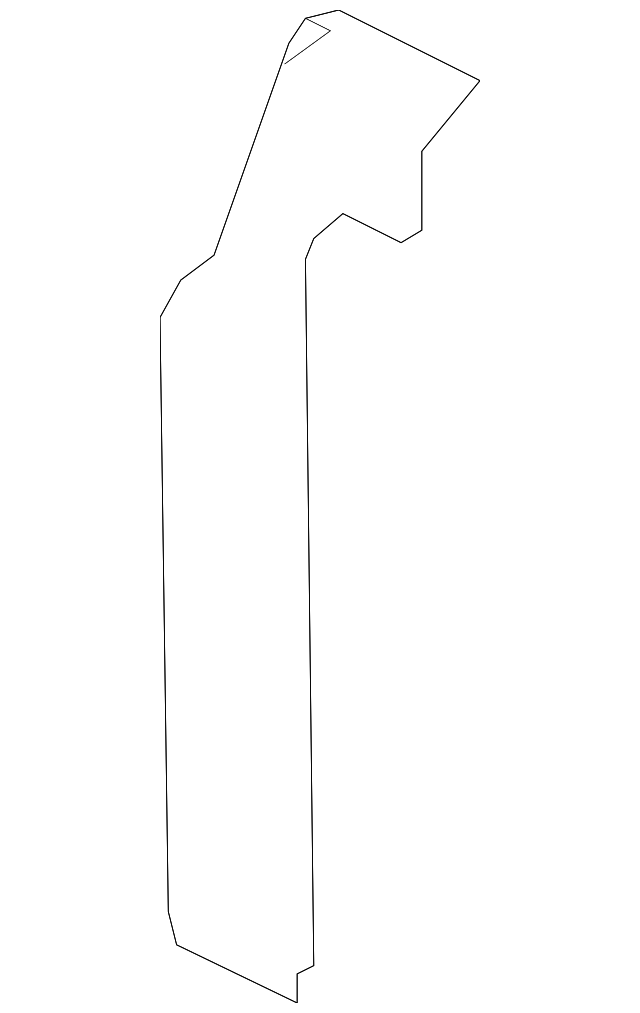 5811077K01 Деталь SIDE PANEL, RIGHT