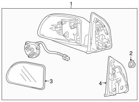 XL-7 OUTSIDE MIRRORS