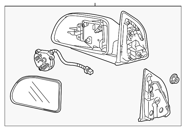 8470178J20 Деталь MIRROR ASSY, RIGHT