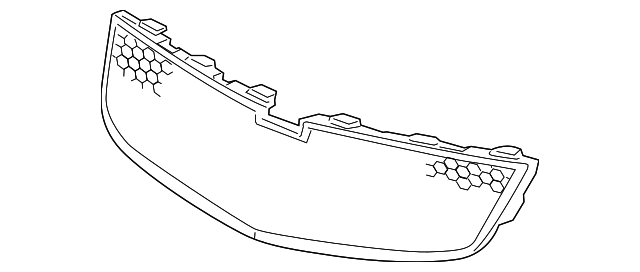 95225615 Деталь CENTER GRILLE