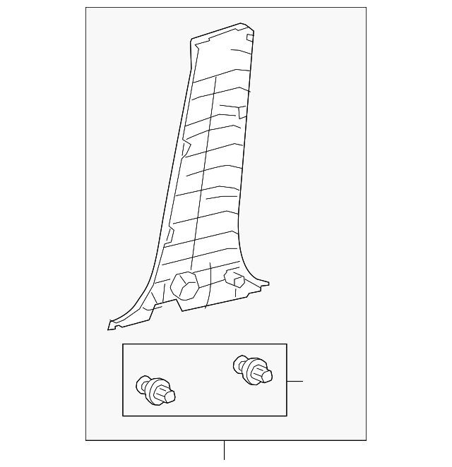 62413-0R030-C0 Деталь LWR CTR PLR TRIM, RIGHT
