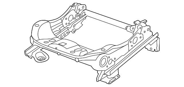 68104807AA Деталь SEAT ADJUSTER, LEFT