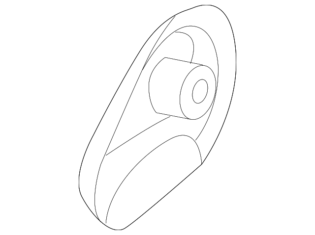1VB69JXWAA Деталь RECLINE HANDLE, LEFT