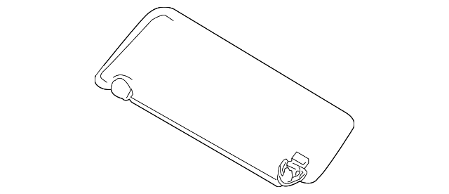 96400-8S860 Деталь SUNVISOR, RIGHT
