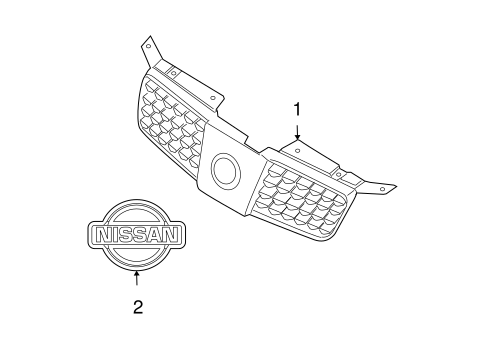 Maxima GRILLE & COMPONENTS