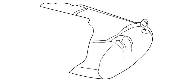 12473914 SEAT CUSHION PAD, LEFT
