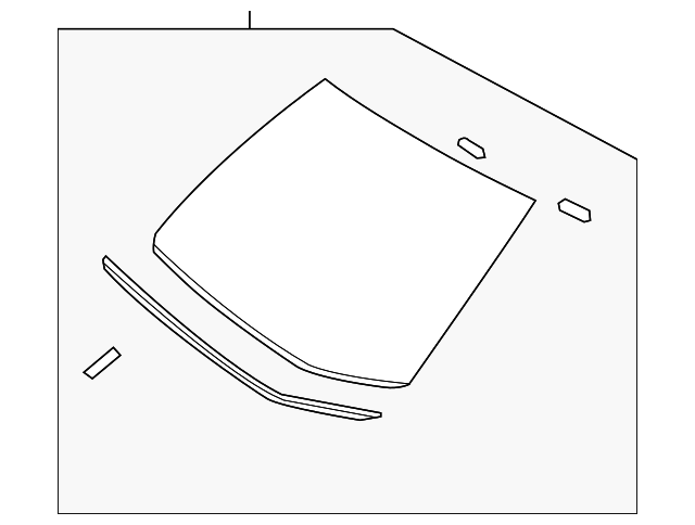 72700-3WC1A WINDSHIELD