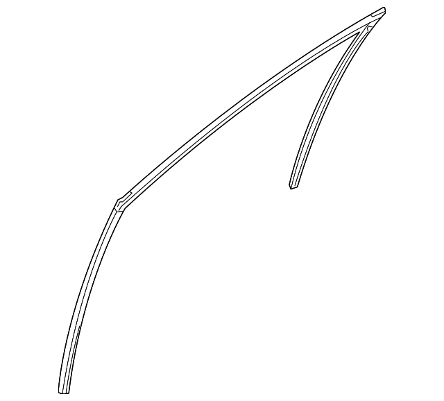 80330-5AA0B GLASS RUN, RIGHT