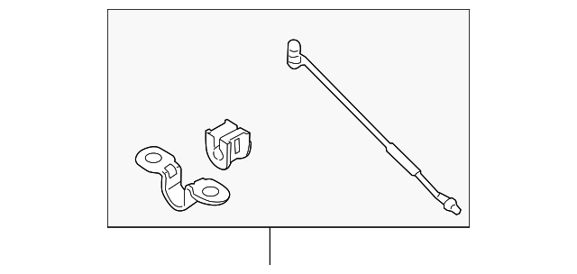81170-2K000 Деталь SUPPORT ROD