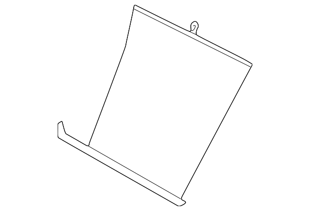 51-16-7-001-148 SUNSHADE, RIGHT