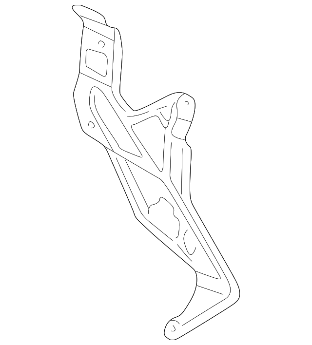 51-42-8-408-578 PULL HANDLE SUPPORT BRACKET, RIGHT