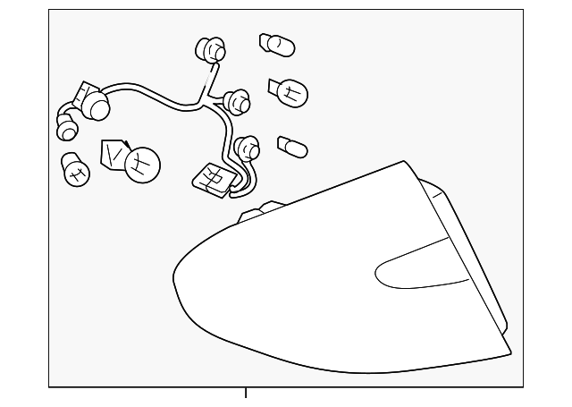 25918362 TAIL LAMP ASSY, LEFT