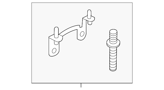 427-831-295 Деталь INNER SEAL BRACKET, LEFT