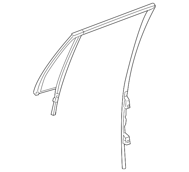 20944964 Деталь FIXED GLASS, LEFT