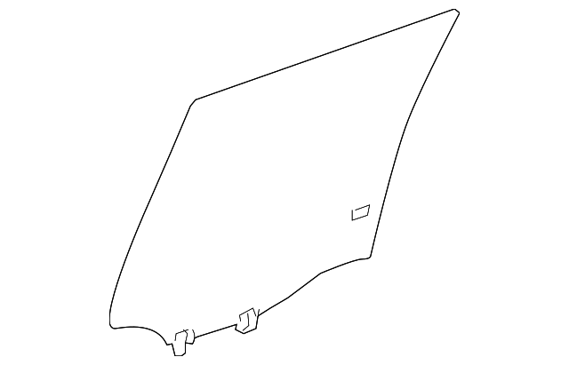 10371641 Деталь MOVEABLE GLASS, LEFT