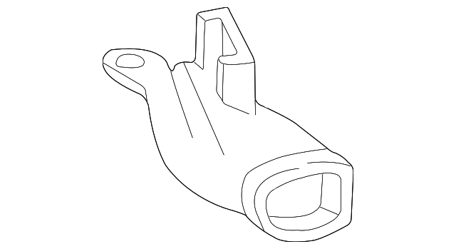 10400450 Деталь AIR DUCT, RIGHT