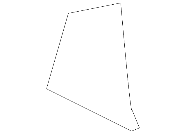 E1065-1PAMA Деталь GUSSET, LEFT