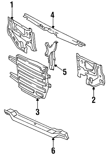 Tercel RADIATOR & COMPONENTS 2