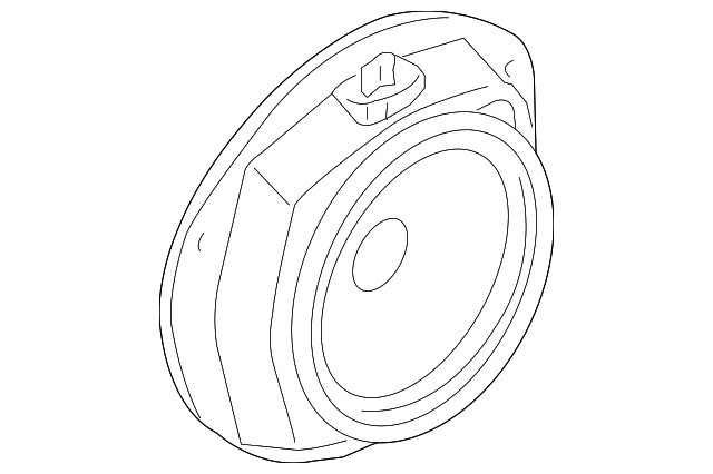 96540725 Деталь FRONT DR SPEAKER, LEFT