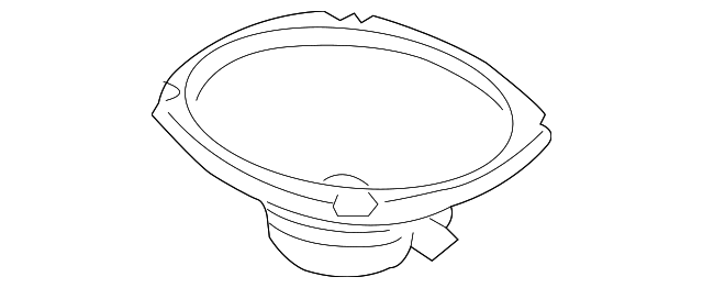 96463757 Деталь REAR SPEAKER, LEFT