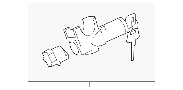 D8700-1HL5A STEERING LOCK