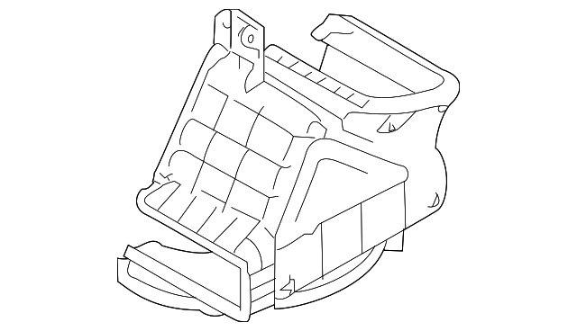 72213FG050 Деталь UPPER CASE, RIGHT