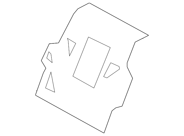 64206-50040 Деталь PARTITION PANEL