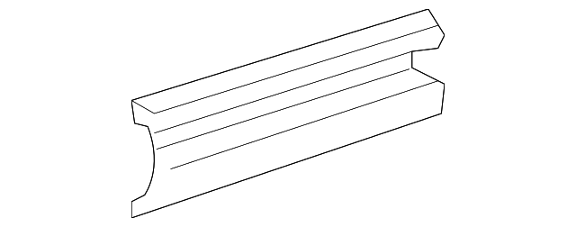 68006329AA Деталь SIDE PANEL, LEFT