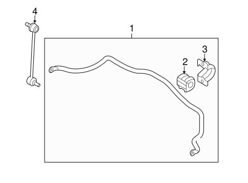 Entourage STABILIZER BAR & COMPONENTS