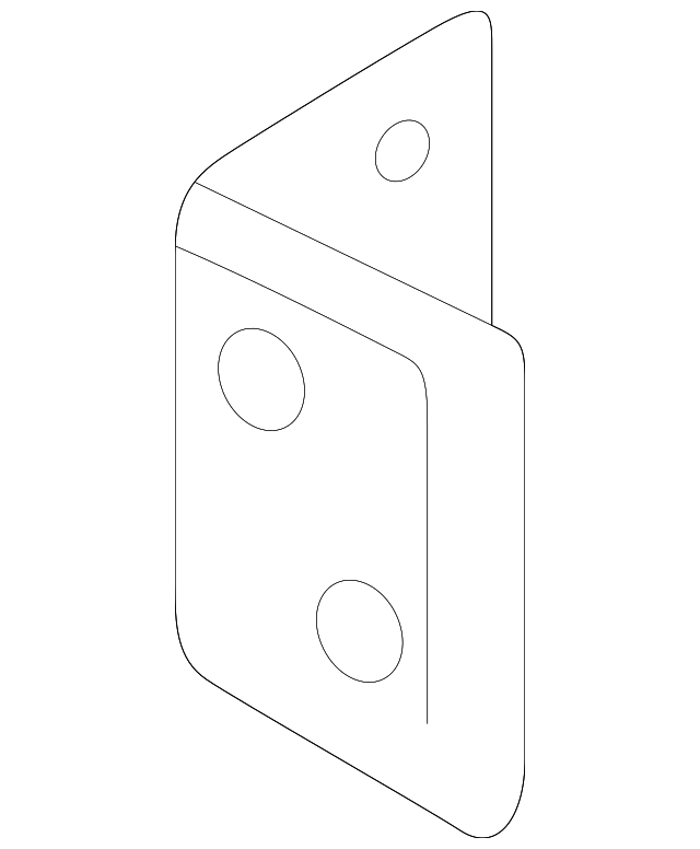 28038-7B500 Деталь MOUNT BRACKET, LEFT