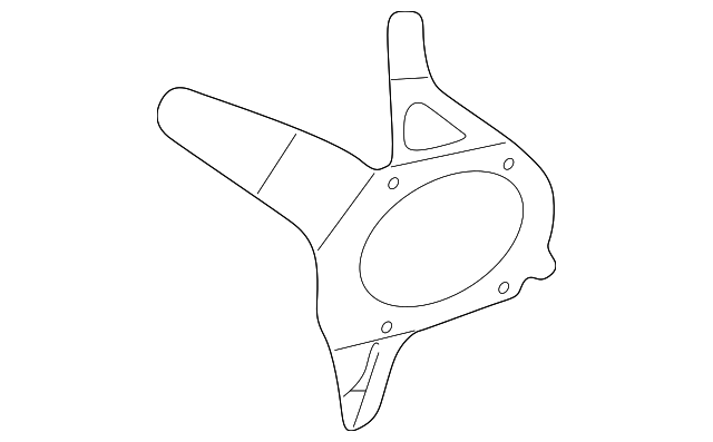28165-7B000 Деталь SPEAKER BRACKET