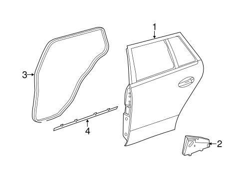 E350 DOOR & COMPONENTS 2