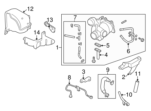 Forester TURBOCHARGER & COMPONENTS