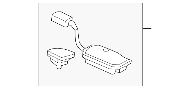 74810-SZT-G01 Деталь SWITCH ASSY., TAILGATE OPENER