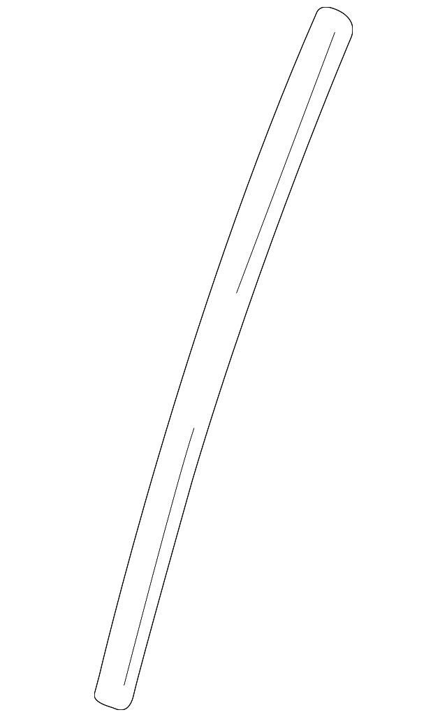MR598747 Деталь SIDE MOLDING, LEFT