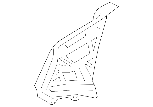 62473-02040-B0 Деталь TRIM BOARD, RIGHT