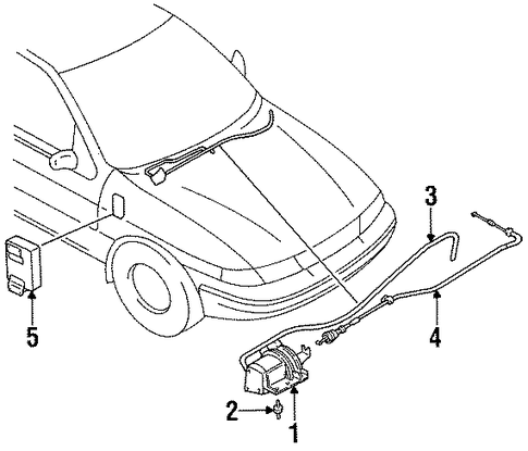 Sephia CRUISE CONTROL SYSTEM