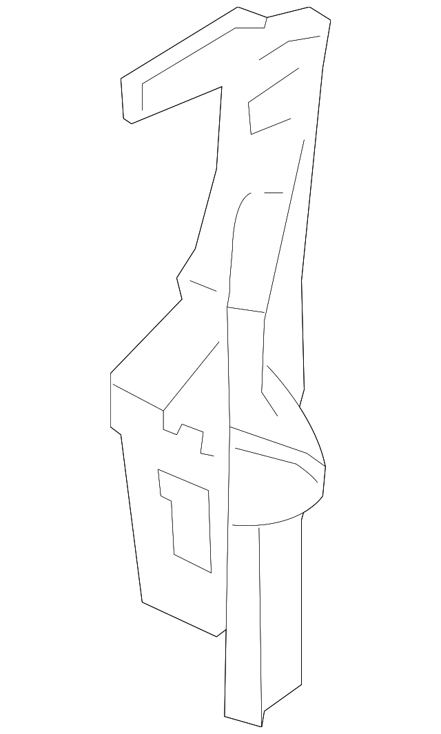 6454055GA0 Деталь TAIL LAMP POCKET, LEFT