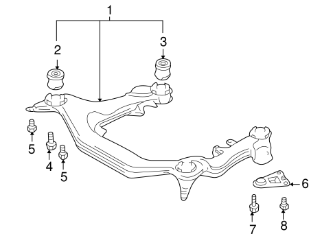 A4 Quattro SUSPENSION MOUNTING 3