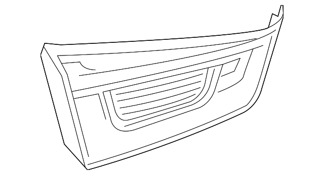 8336A085 Деталь LENS & HOUSING, LEFT