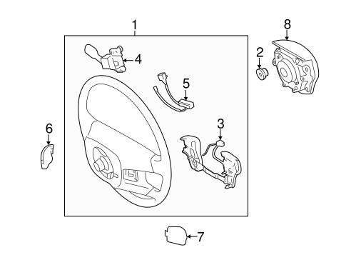 Avalon STEERING WHEEL & TRIM
