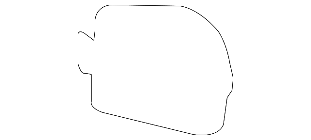 45187-07010-A0 Деталь SIDE COVER, LEFT
