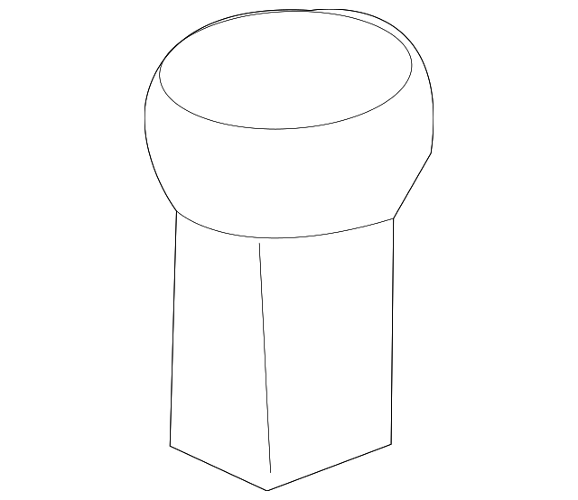 5257081 WEATHERSTRIP PLUG, LEFT