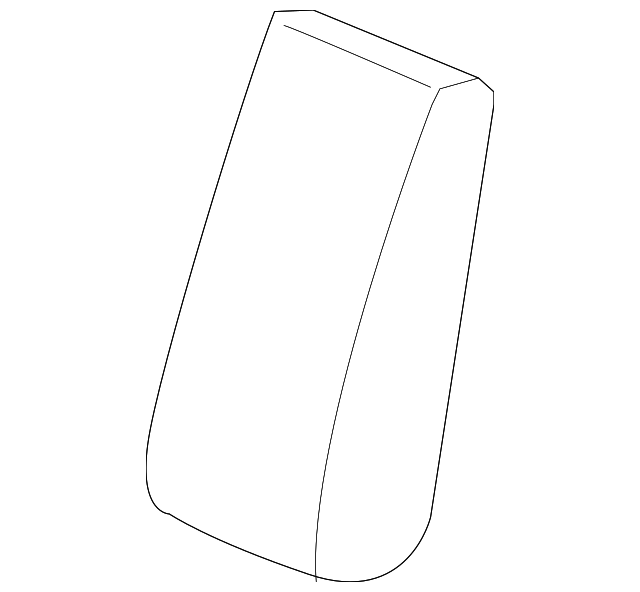 82980-TK8-A61ZB Деталь ARMREST ASSY., RR. SEAT *NH767L* (LEA) (