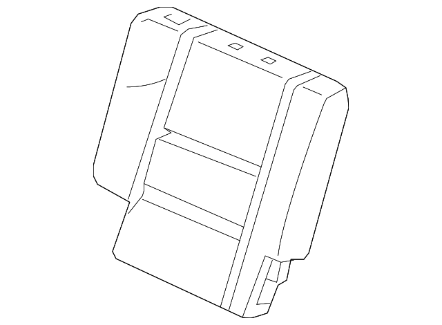 82122-TK8-A03 Деталь PAD, R. RR. SEAT-BACK