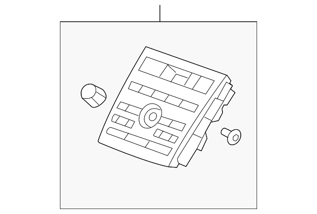 39050-STK-A01 Деталь PANEL ASSY., AUDIO SWITCH (6CD)